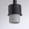 JUST LIGHT GERDA TRIBU Lampa Wisząca kolory naturalne, czarny, 4-punktowe