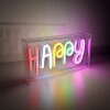 Leuchten-Direkt NEON-HAPPY Lampa dekoracyjna LED Przezroczysty, 1-punktowy