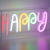 Leuchten-Direkt NEON-HAPPY Lampa dekoracyjna LED Przezroczysty, 1-punktowy