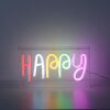 Leuchten-Direkt NEON-HAPPY Lampa dekoracyjna LED Przezroczysty, 1-punktowy