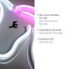 Leuchten-Direkt NEON-UNICORN Lampa dekoracyjna LED Przezroczysty, 1-punktowy