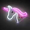 Leuchten-Direkt NEON-UNICORN Lampa dekoracyjna LED Przezroczysty, 1-punktowy