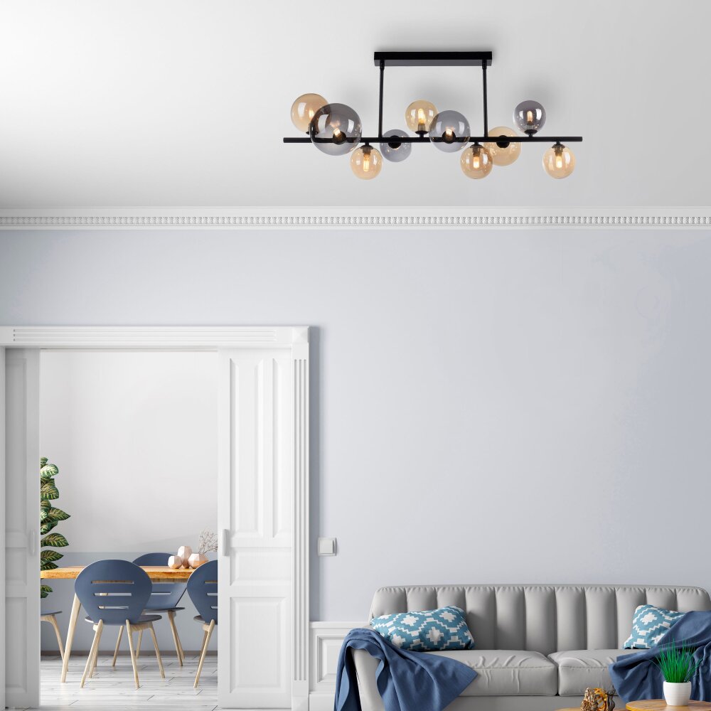 Paul Neuhaus POPSICLE Lampa Sufitowa LED Czarny, 10-punktowe main product photo