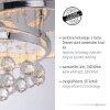 Paul Neuhaus ROTAZO Lampa Sufitowa LED Srebrny, 1-punktowy