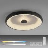 Leuchten-Direkt VERTIGO Lampa Sufitowa LED Czarny, 1-punktowy, Zdalne sterowanie