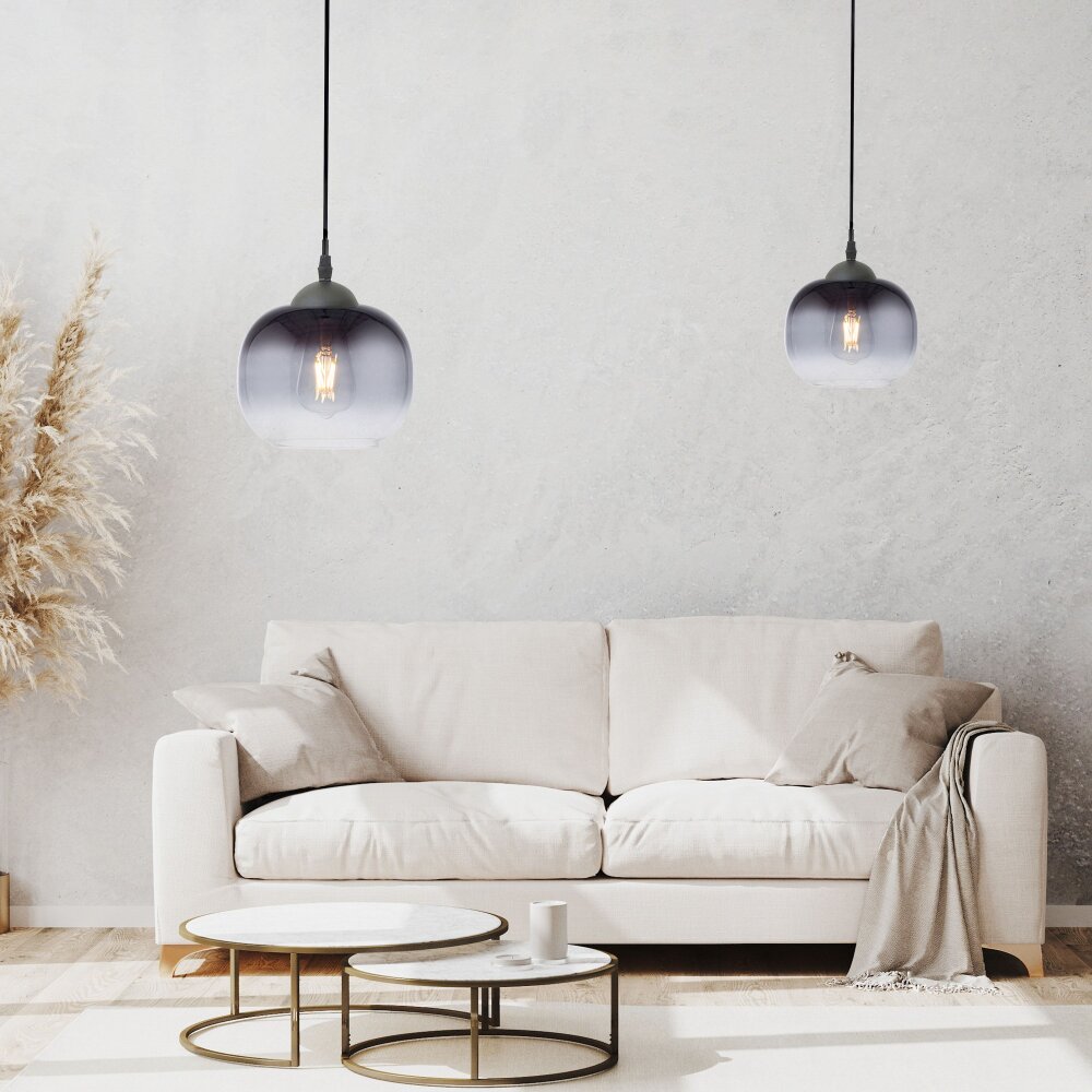 Leuchten-Direkt ZEA Lampa Wisząca Czarny, 1-punktowy main product photo