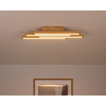 Cajas Lampa Sufitowa LED Ecru, 4-punktowe