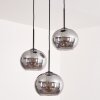 Apedo Lampa Wisząca - Szkło Przydymiony, 3-punktowe