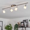 Holualoa Lampa Sufitowa LED Nikiel matowy, 4-punktowe