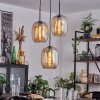 Apedo Lampa Wisząca W kolorze bursztynu, 3-punktowe