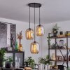Apedo Lampa Wisząca W kolorze bursztynu, 3-punktowe