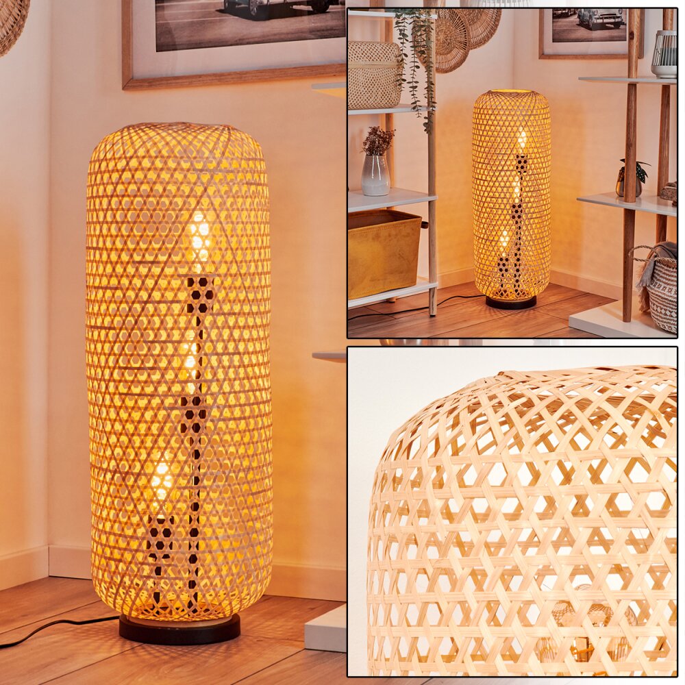 Bauro Lampa Stojąca Ecru, Czarny, 3-punktowe main product photo