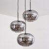 Apedo Lampa Wisząca - Szkło przydymiony, 3-punktowe
