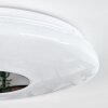 Lumsden Lampa Sufitowa LED Biały, 1-punktowy, Czujnik ruchu
