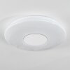 Lumsden Lampa Sufitowa LED Biały, 1-punktowy, Czujnik ruchu