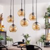 Koyoto Lampa Wisząca - Szkło W kolorze bursztynu, 6-punktowe