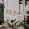 Gastor Lampa Wisząca - Szkło bursztynowy, przezroczysty, 4-punktowe