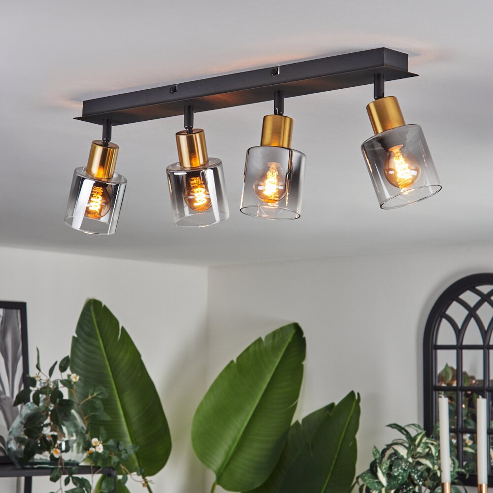 Leteque Lampa Sufitowa Czarny, 4-punktowe main product photo