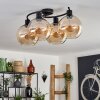 Koyoto Lampa Sufitowa - Szkło W kolorze bursztynu, 4-punktowe