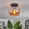 Apedo Lampa Sufitowa - Szkło bursztynowy, 1-punktowy