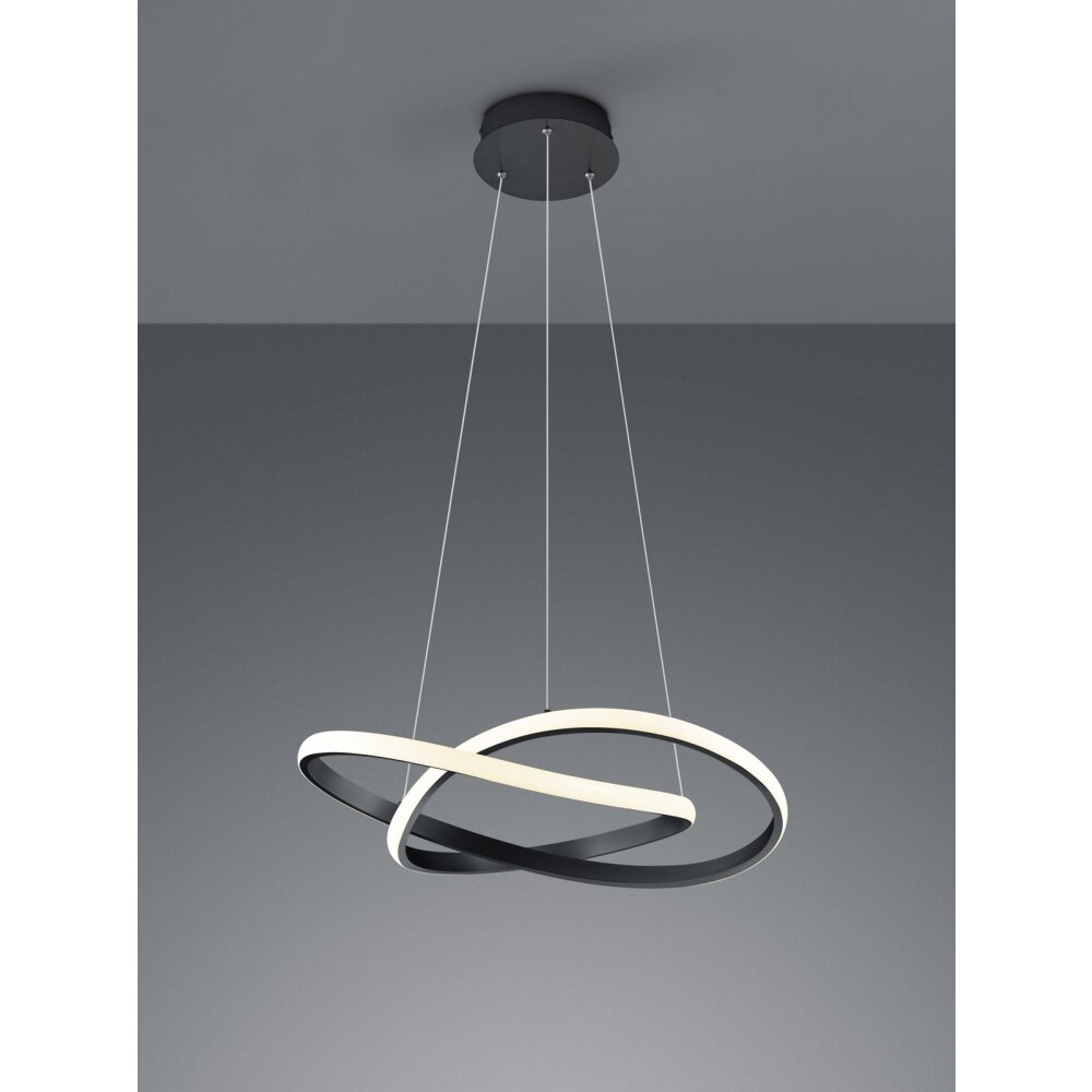 Reality Course Lampa Wisząca LED Czarny, 1-punktowy main product photo