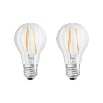 Osram LED E27 6 Watt 2700 Kelvin 806 Lumen zestaw dwóch