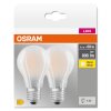 OSRAM CLASSIC A Zestaw 2 lamp LED E27 6,5 W 2700 kelwin 806 lumenówów