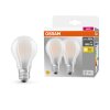 OSRAM CLASSIC A Zestaw 2 lamp LED E27 6,5 W 2700 kelwin 806 lumenówów