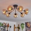 Gastor Lampa Sufitowa - Szkło W kolorze bursztynu, Przezroczysty, 7-punktowe
