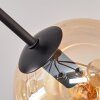 Gastor Lampa Sufitowa - Szkło W kolorze bursztynu, Przezroczysty, 7-punktowe