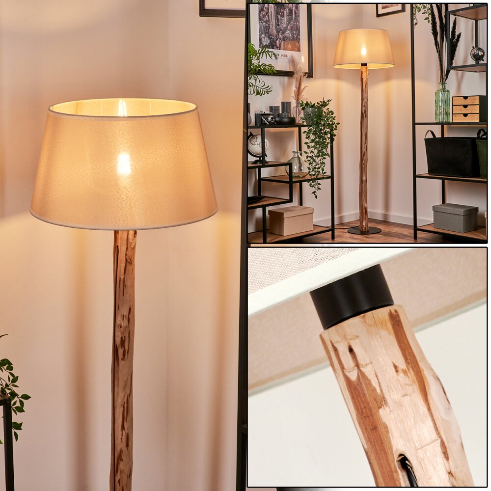 Bassagoda Lampa Stojąca Ecru, Czarny, 1-punktowy main product photo