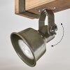 Pehefito Lampa Sufitowa Ecru, Czarny, 4-punktowe