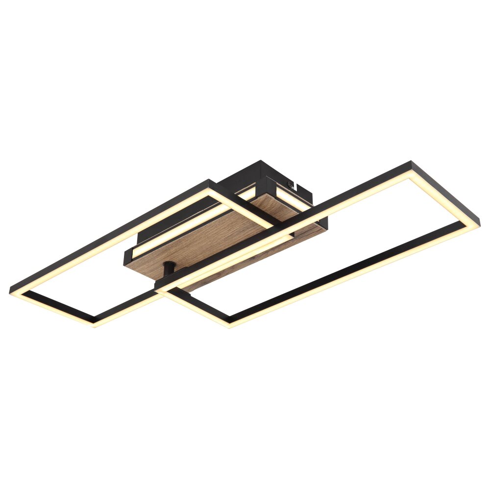 Globo COLLI Lampa Sufitowa LED Czarny, 1-punktowy main product photo