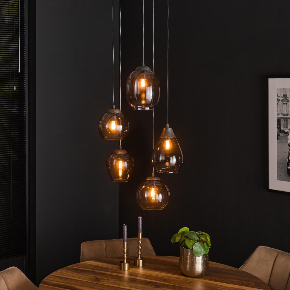 Espriella Lampa Wisząca Antracytowy, 5-punktowe main product photo