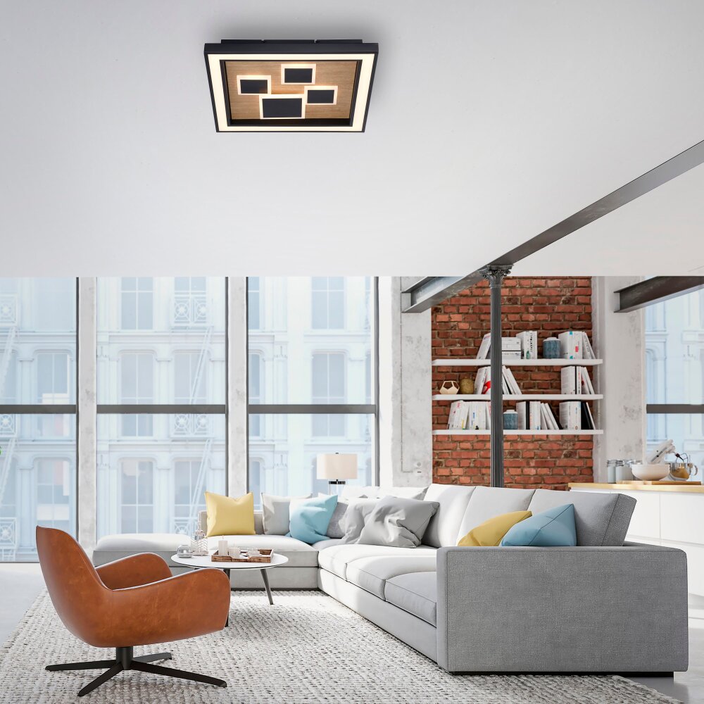 Paul-Neuhaus ELIZA Lampa Sufitowa LED Ecru, Czarny, 1-punktowy main product photo
