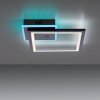 Leuchten-Direkt MUSIKA Lampa Sufitowa LED Czarny, 1-punktowy, Zdalne sterowanie, Zmieniacz kolorów