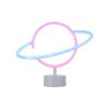 Leuchten-Direkt NEON-SATURN Lampa dekoracyjna LED Biały, 1-punktowy