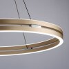 Paul-Neuhaus PURE E-LOOP Lampa Wisząca LED Złoty, 2-punktowe, Zdalne sterowanie