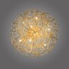 Paul-Neuhaus SAREA Lampa Sufitowa Złoty, 10-punktowe