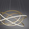 Paul-Neuhaus TESSARA Lampa Wisząca LED Złoty, 1-punktowy, Zdalne sterowanie