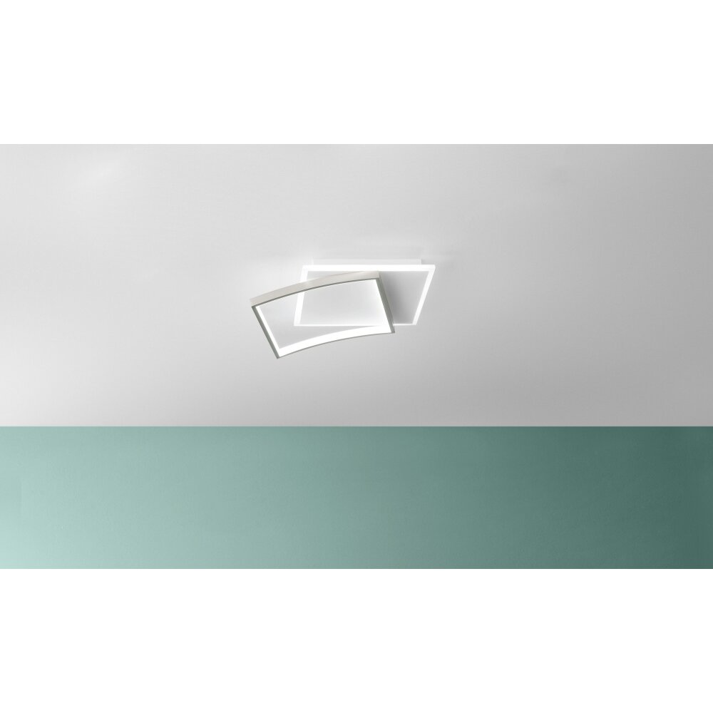 Lutec OVEST Lampa Sufitowa LED Srebrny, Biały, 1-punktowy main product photo