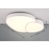 Trio RISE Lampa Sufitowa LED Biały, 1-punktowy, Zdalne sterowanie