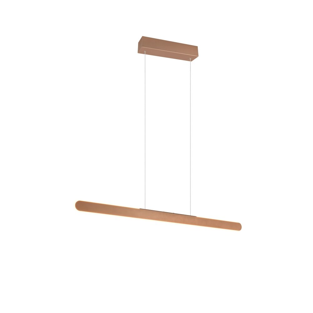 Trio HELIOS Lampa Wisząca LED Brązowy, 1-punktowy main product photo