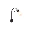 Trio LEVISTO Lampa Sufitowa LED Czarny, 1-punktowy