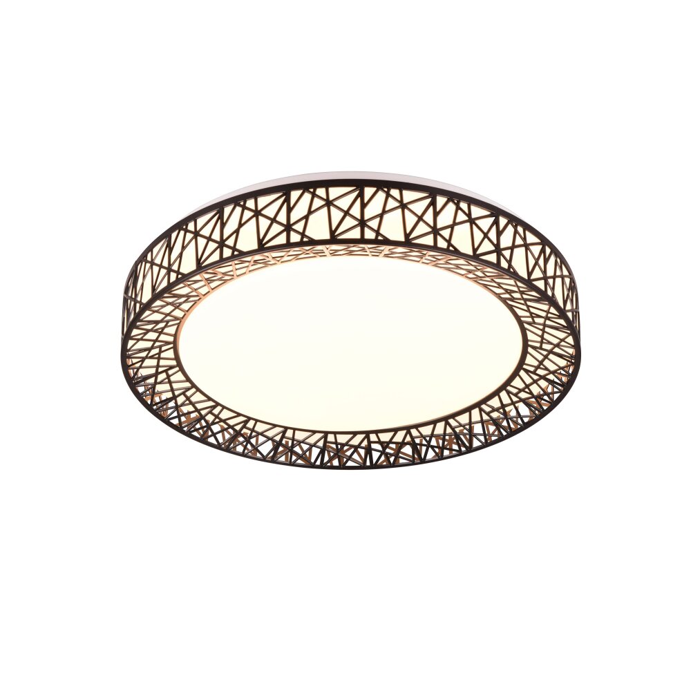 Reality CLUSTER Lampa Sufitowa LED Czarny, 1-punktowy, Zdalne sterowanie main product photo