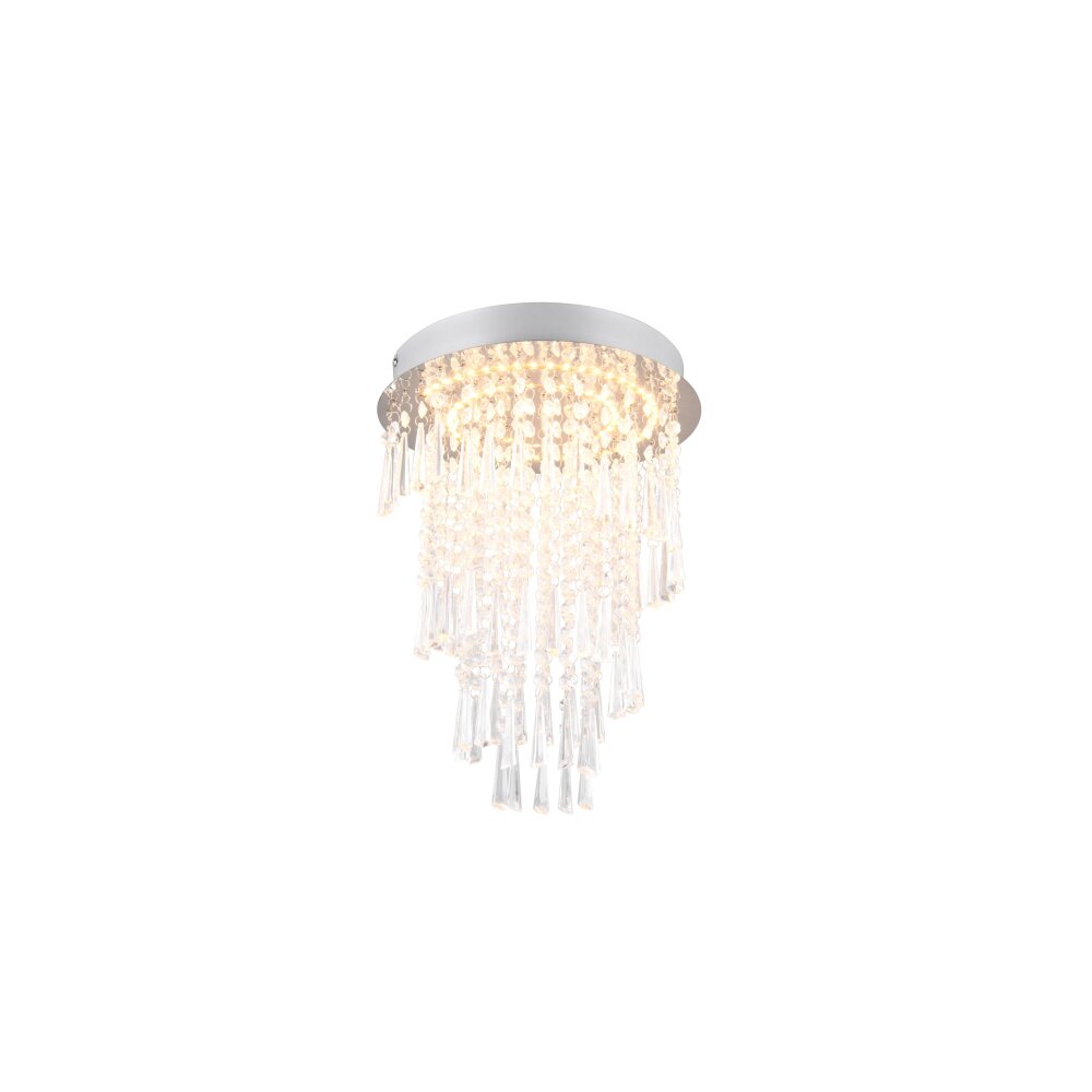 Reality POMP Lampa Sufitowa LED Chrom, 1-punktowy, Zdalne sterowanie main product photo