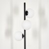 Remaisnil Lampa Stojąca - Szkło 12 cm Biały, 3-punktowe