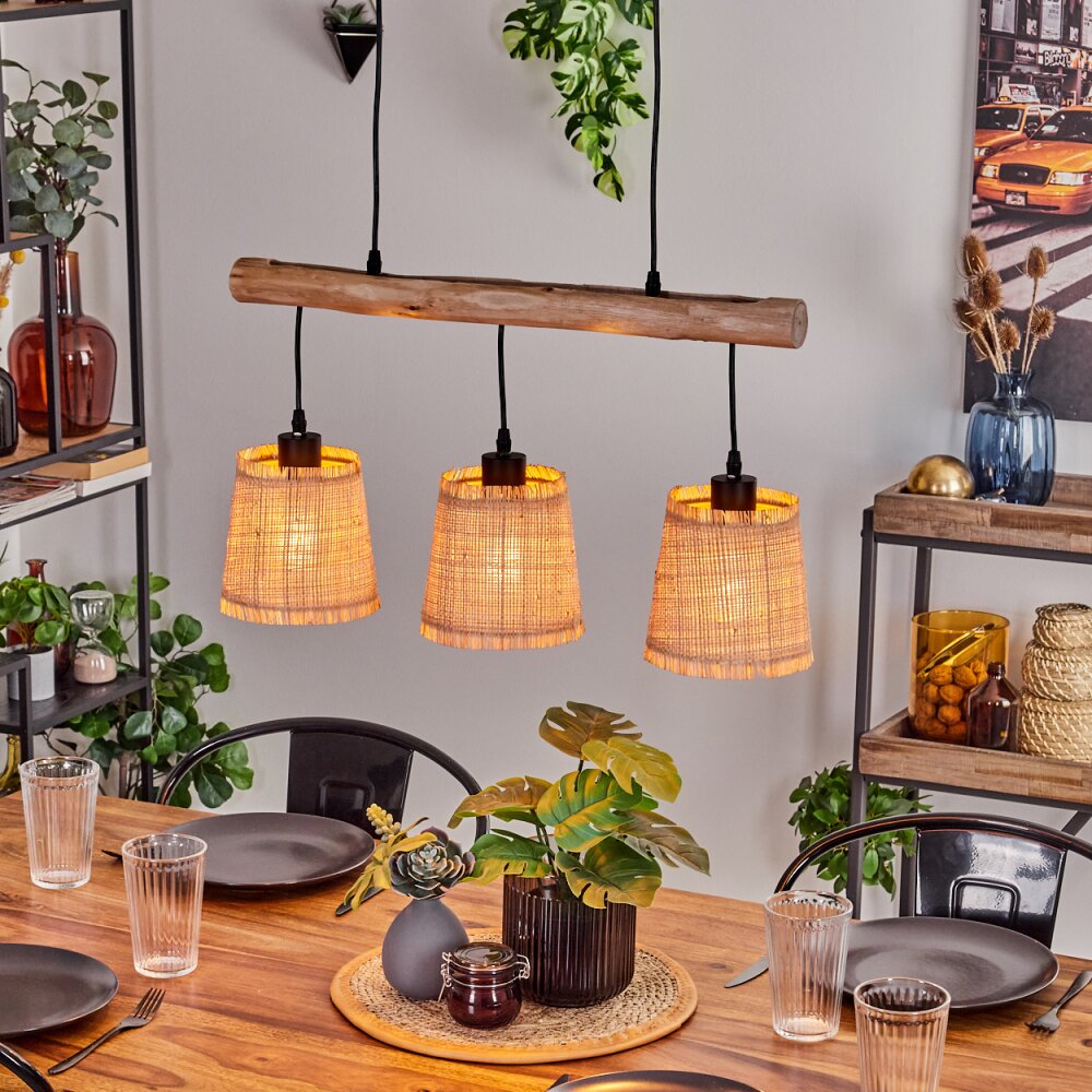 Soungou Lampa Wisząca Ecru, Czarny, 3-punktowe main product photo
