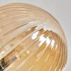 Chehalis Lampa Sufitowa - Szkło 10 cm, 12 cm, 15 cm Złoty, Czarny, 6-punktowe