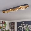 Taboneira Lampa Sufitowa LED Ecru, Czarny, 3-punktowe